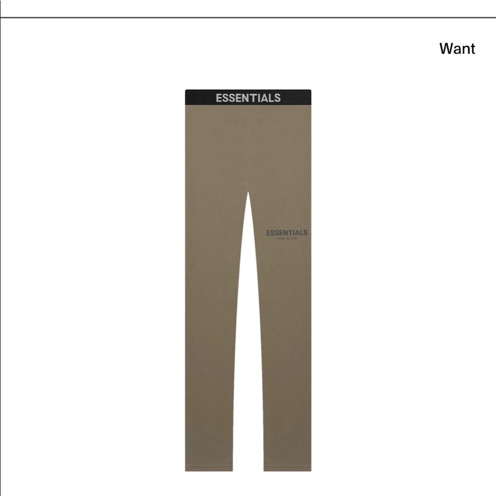 Fear of god essentials leggings